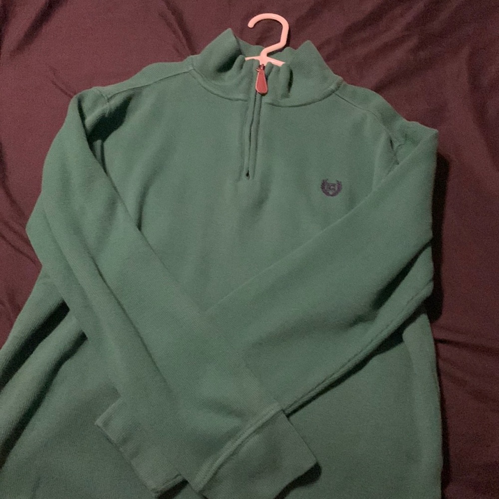 Chaps Boys Zip up Sweater medium 10/12
